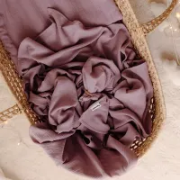 Otulacz Muślinowy | Kocyk 120x120 cm  Lawendowy A'la Len