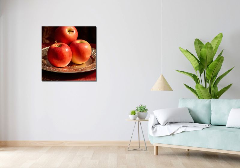 Obraz 70x70cm Rubinowe Ekscesy zdjęcie 2