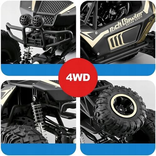SAMOCHÓD ZDALNIE STEROWANY 4x4 METAL GIGANT 51cm na Arena.pl