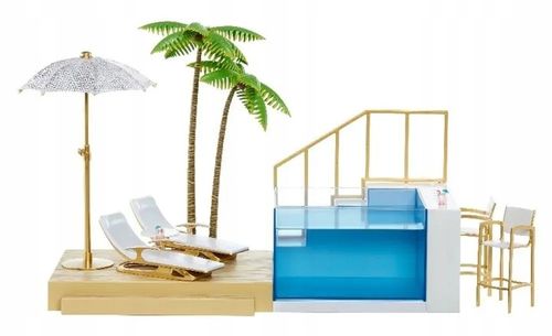 Rainbow High Basen Zmieniający Kolor Beach Club + Akcesoria 578475 na Arena.pl