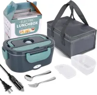 ELEKTRYCZNY LUNCHBOX PODGRZEWACZ OBIAD 230 12V 24V