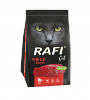 Rafi Sucha karma dla kotów z wołowiną 1,5 kg