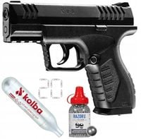 WIATRÓWKA PISTOLET UMAREX XBG 4,5mm + 1500 ŚRUT BB + 20 KAPSUŁ CO2
