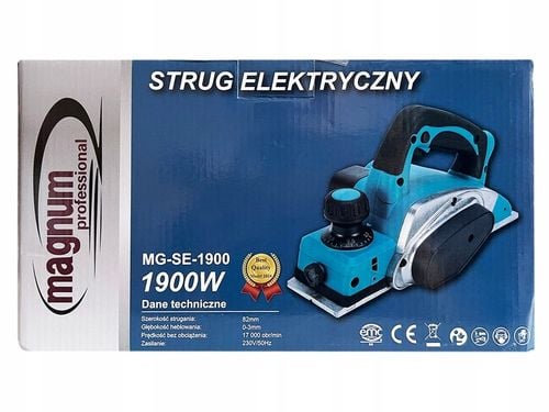 STRUG ELEKTRYCZNY DO DREWNA HEBLARKA 1900W HEBEL STOLARSKI STRUGARKA na Arena.pl