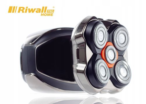 GOLARKA MĘSKA AKUMULATOROWA RIWALL MASZYNKA DO GOLENIA 5D LED USB-C TRYMER na Arena.pl