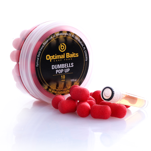 Optimal Baits Dumbells Pop Up HOMAR & RAK 10mm zdjęcie 1