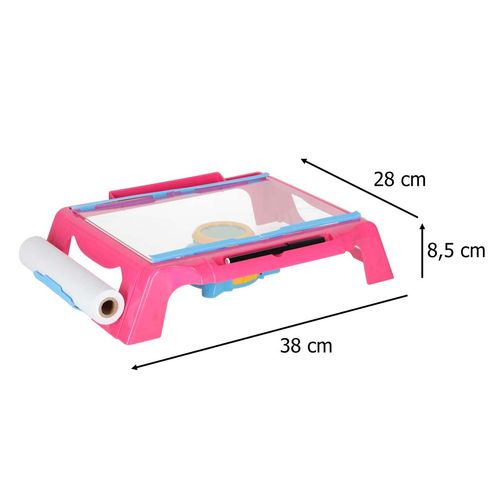 RÓŻOWY RZUTNIK STOLIK DO RYSOWANIA na Arena.pl