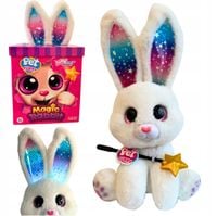 INTERAKTYWNY PLUSZOWY KRÓLIK ŚWIECĄCE USZY MAGICZNA RÓŻDŻKA RÓŻNE KOLORY