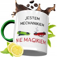 Kubek Zielony Dla Mechanika Na Urodziny Prezent