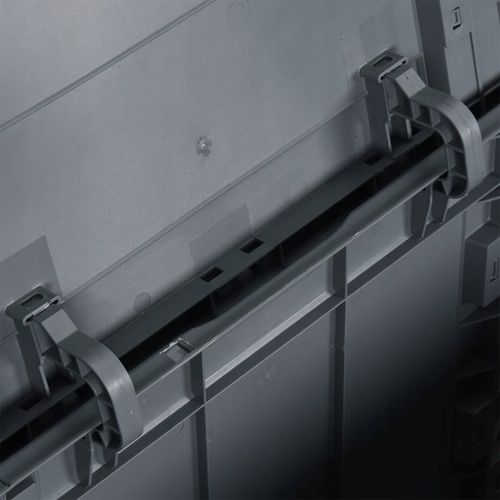 Skrzynia ogrodowa, 90 L, szara, rattan PP na Arena.pl