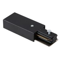 Zasilanie końcowe szynoprzewodu TRACK AZ4743 do 1-fazowej szyny 230V czarne