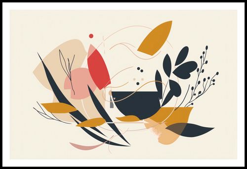 Plakat 91,5x60cm Porywista Flora na Arena.pl