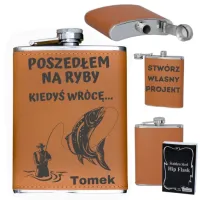 PREZENT DLA WĘDKARZA URODZINY PIERSIÓWKA + GRAWER UNIKALNY WYJĄTKOWY