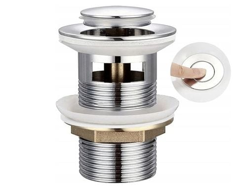 ZESTAW: SYFON UMYWALKOWY DO UMYWALKI + KOREK KLIK-KLAK Z PRZELEWEM na Arena.pl