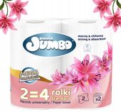 ręcznik papierowy 2r słonik jumbo mega dłuuugi biały 2w - 2 rolki