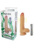 Wibrator Penis Z Przyssawką Cyber Skin - Loveclonex Achilles 7,5"