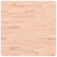 Blat do stolika, 60x60x1,5 cm, kwadratowy, lite drewno bukowe