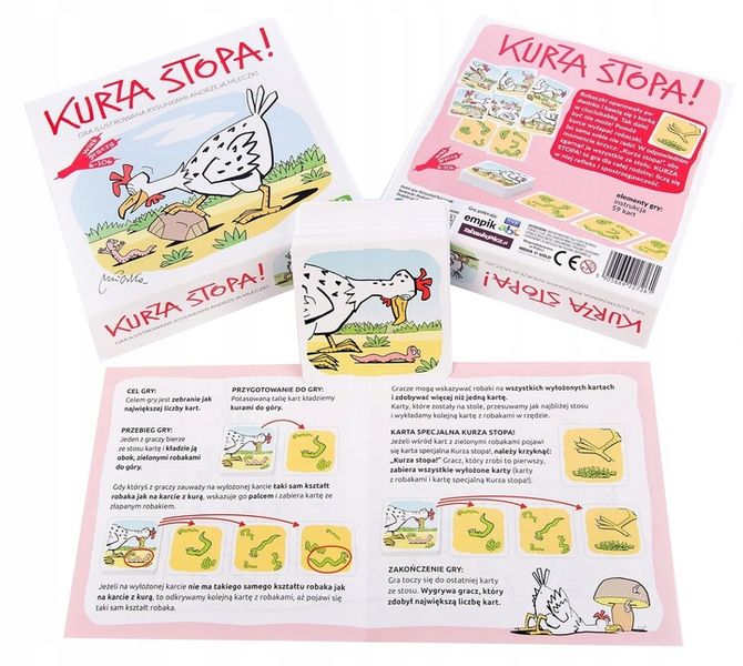 Gra karciana MDR Kurza stopa! MDR227261 zdjęcie 4