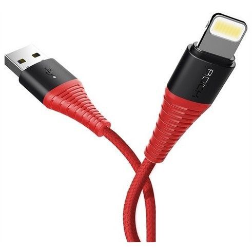 ROCK LIGHTNING CABLE 120CM RED na Arena.pl