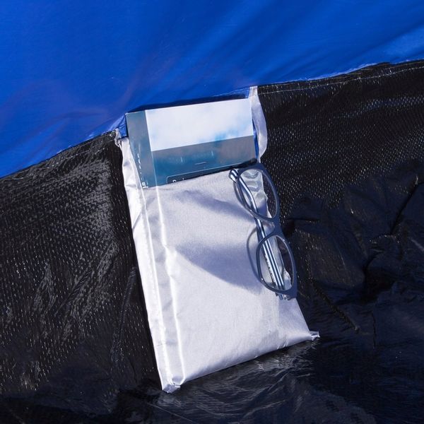 MOCNY NAMIOT TURYSTYCZNY KEMPINGOWY NA BIWAK DUŻY 4-OSOBOWY IGLO 210x240cm zdjęcie 6