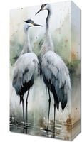 Obraz 20x40cm Tańczące Czaple