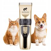 Maszynka Trymer Dla Psa Kota Bezprzewodowa TSG-221 Zestaw Nasadek