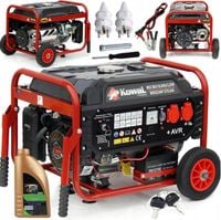 PROFESJONALNY AGREGAT PRĄDOTWÓRCZY 5,2kW ELE-START AVR+ MIEDŹ STOJAN