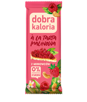 Dobra Kaloria Baton z nerkowców a'la tarta malinowa 35g