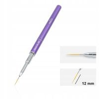 INDIGO pędzel 007 master art 12mm do zdobień zdobienia metalowy #007