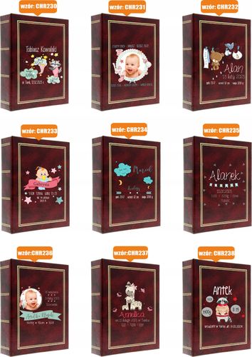 METRYCZKA DZIECKA PREZENT ALBUM NA ZDJĘCIA DATA na Arena.pl