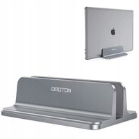 OMOTON STOJAK UCHWYT NA LAPTOPA PRZENOŚNY ALUMINIOWY SZARY