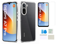 Etui silikonowe do XIAOMI REDMI A7 PRO 2mm case + folia ochronna na ekran