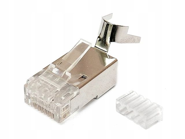 Wtyki RJ45 kat.6a - 10szt STP FTP zdjęcie 1