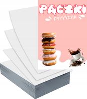 Ulotki A4 1000szt reklamowe firmowe dużo wzorów PĄCZKI PĄCZKARNIA