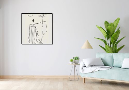 Plakat 80x80cm Samotność i Wzniosłość na Arena.pl