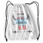 Plecak Sportowy Szkolny Dla Alana Syna Dziecka Z Nadrukiem Ze Zdjęciem