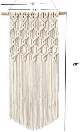 makrama gobelin ścienny boho beżowy 3szt na Arena.pl