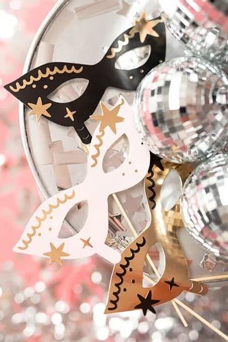 Gadżety do zdjęć Let's Party sylwestrowe 9szt na Arena.pl