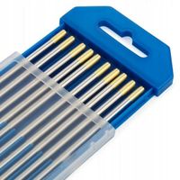 Elektroda wolframowa do spawarki TIG złota WL15 2,4 x 175 mm 10 sztuk