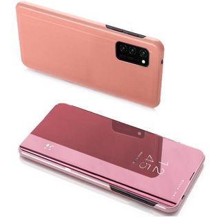 Etui z klapką Clear View Case do Samsung Galaxy Note 20 Ultra różowy