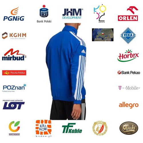 BLUZA MĘSKA PIŁKARSKA SQUADRA PRESENTATION ADIDAS na Arena.pl