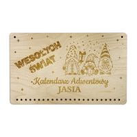 KALENDARZ ADWENTOWY z grawerem dla dziecka  BAZA  11