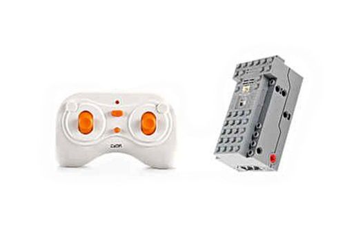 ND24_6680 Robot z Klocków R/C 2.4G 527 elementów Czerwony na Arena.pl