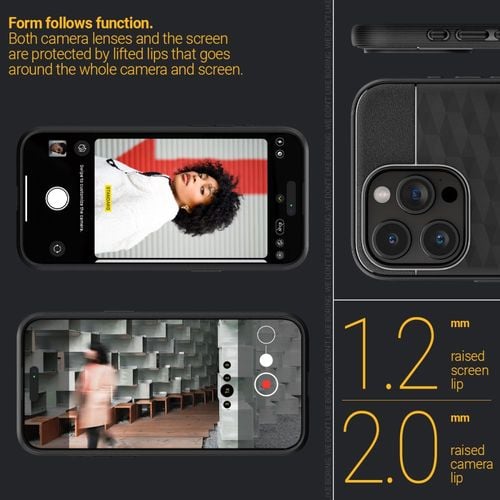 caseology parallax mag magsafe iphone 15 pro max matte black na Arena.pl
