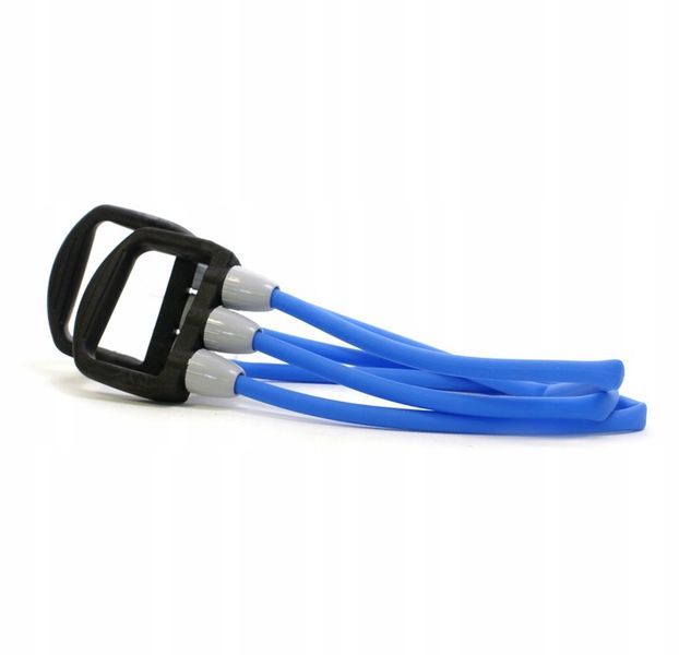 EKSPANDER DO ĆWICZEŃ gumowy 3 SPRĘŻYNY zdjęcie 1