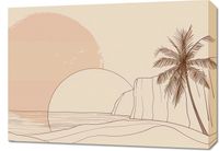 Obraz 70x50cm Szept Tropików