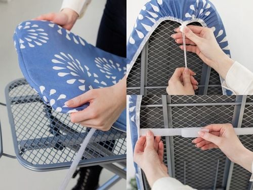 5 warstwowy NIEKAPIĄCY pokrowiec na deskę do prasowania VILEDA do na Arena.pl