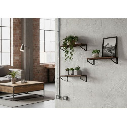 KWIESTNIK ŚCIENNY MODERNHOME STALOWY INDUSTRIALNY NOWOCZESNY DESIGN zdjęcie 8