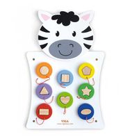 VIGA Gra Dopasuj Kształty - Zebra