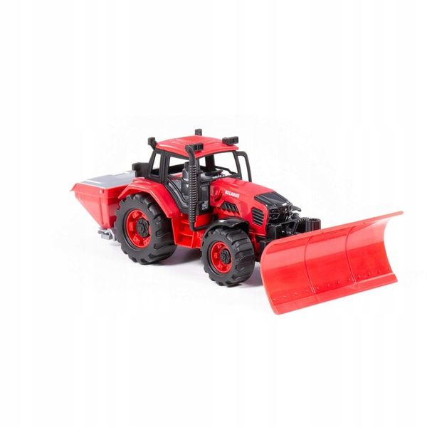 Wader Traktor "Belarus" do odśnieżania Czerwony zdjęcie 3